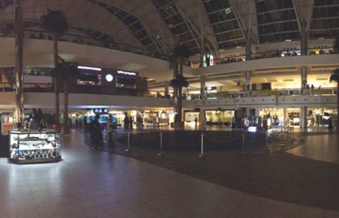 Red Sea Mall Earth Hour