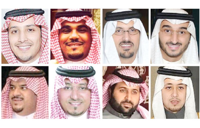 Young princes appointed as deputy emirs of various regions.