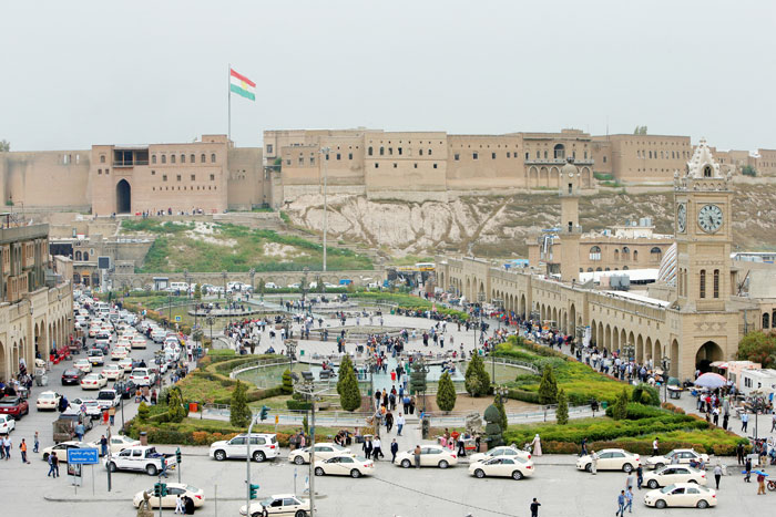 A general view shows the Citadel of Irbil in Iraq. — Reuters
