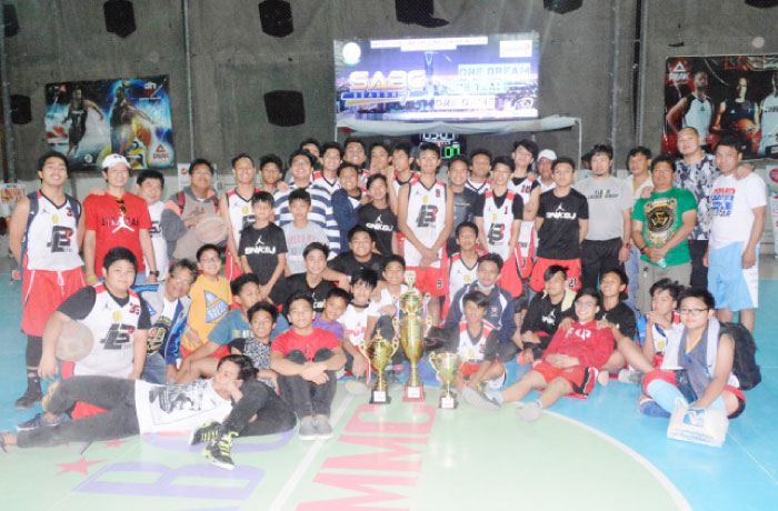 JBL Teens who won the Juniors Division title in Riyadh BM Regional Basketball Championship