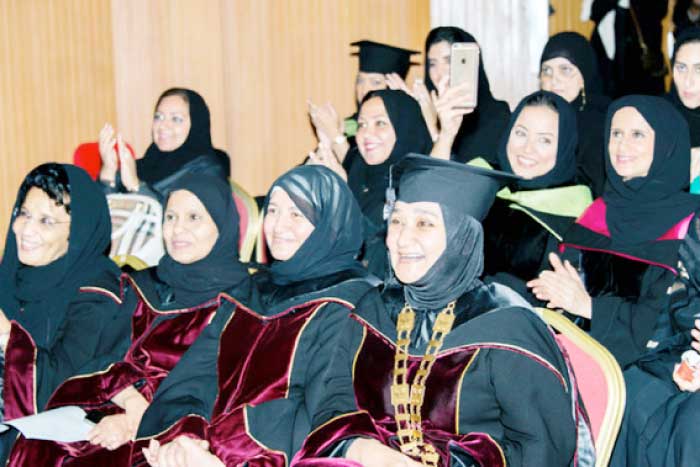 “Dar Al-Hekma University will keep graduating accomplished women, leaders and entrepreneurs who are ready to serve the country, take the responsibilities and preserve our values,” said Dr. Suhair Hassan Al Qurashi, president of the university. — Courtesy photo