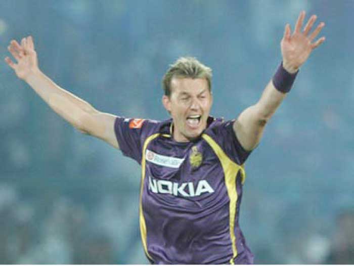 Brett Lee in this file photo.