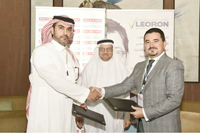 LEORON-BAE Systems partnership to further hone skills of Saudi workforce