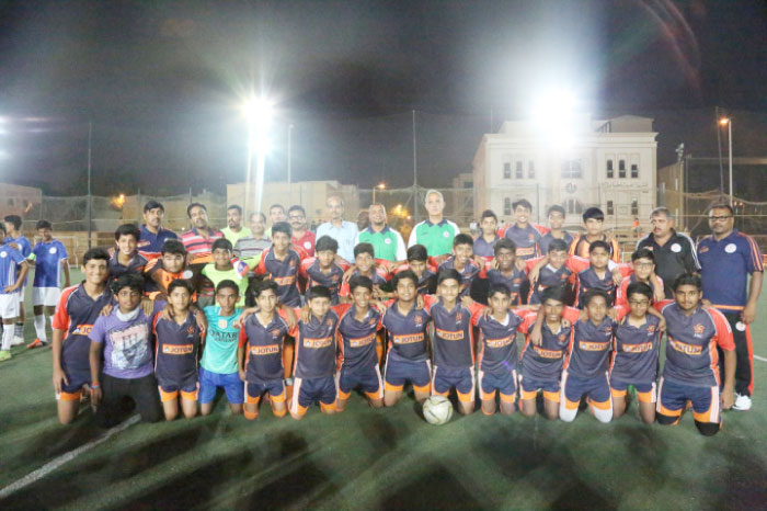 JSC Juniors with guests and officials