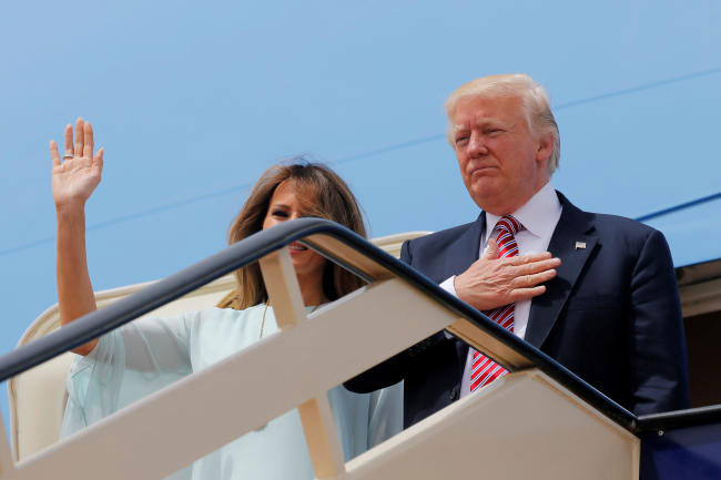 Trump departs Saudi Arabia, heads to Israel