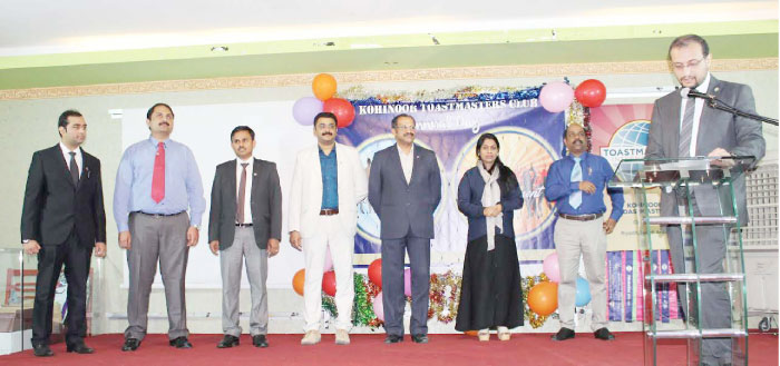 Kohinoor Toastmasters Club inducts new executive committee