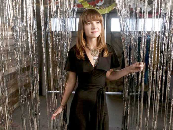 Actress Britt Robertson in a scene from “Girlboss”.