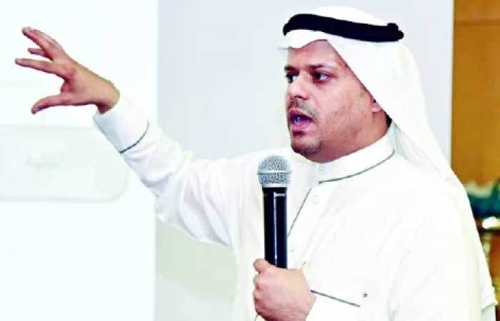 Abdullah Bin Omar Qadi speaks at the meeting of the National Haj and Umrah Committee at the Makkah Chamber on Tuesday. — Courtesy Al-Madina