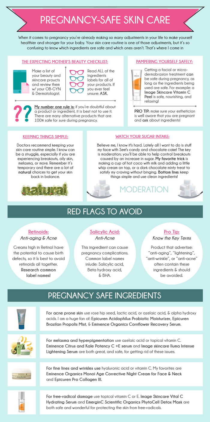 Pregnancy skincare guide
