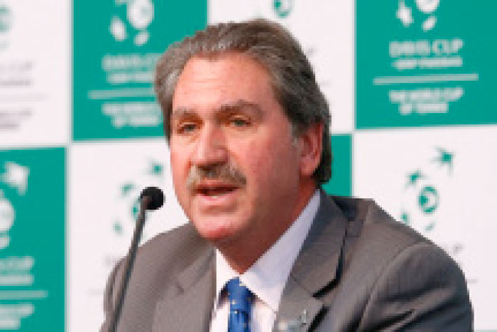 International Tennis Federation (ITF) President David Haggerty in this file photo.