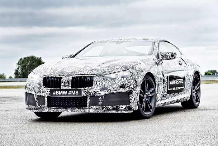 BMW M8 will be unveiled in a driving presentation as part of the support program for the Nürburgring 24-hour race