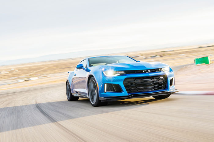 The new Chevrolet 2017 Camaro ZL1 reigns over drag strip, street, and track
