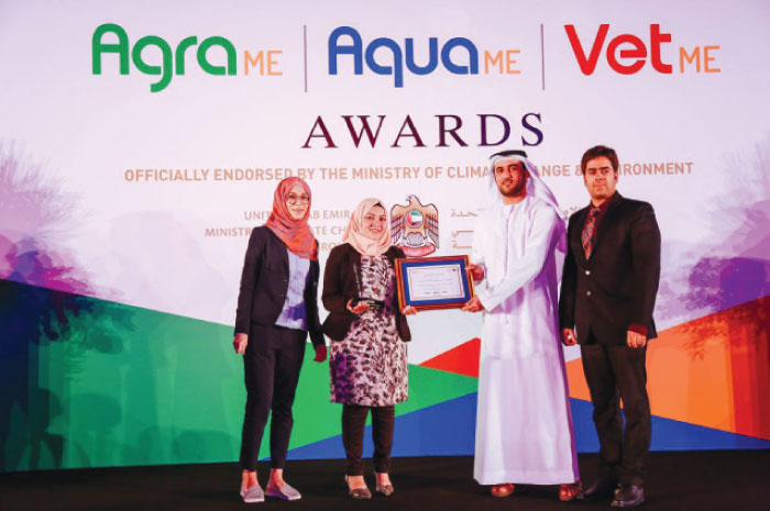 Student’s Innovation award for UAEU research