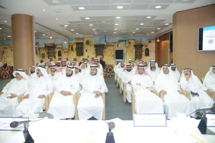 Owners of private schools gather at Jeddah Chamber of Commerce and Industry to discuss the impact of the new requirement to register with the Ministry of Education's Tadaruj system.