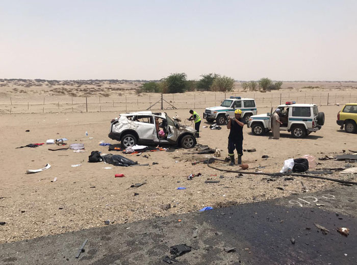 Holiday trip mired in tragedy; 10 expats killed in accident on Madinah highway