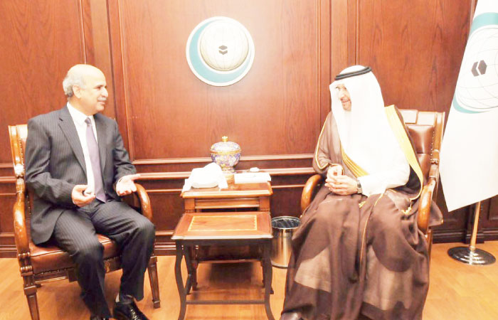 Pakistan envoy calls on OIC chief