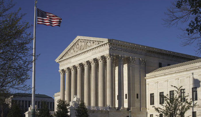 In this photo taken on Tuesday, April 4, 2017, the Supreme Court Building is seen in Washington. — AP